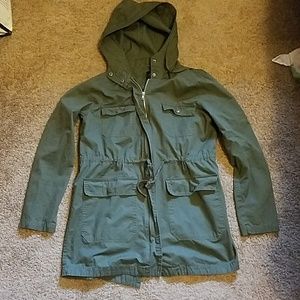 Forest Green Cargo Jacket
